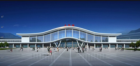 江西上饒高鐵站