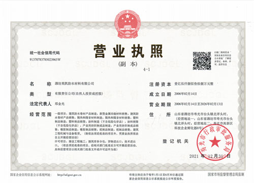 營業(yè)執(zhí)照